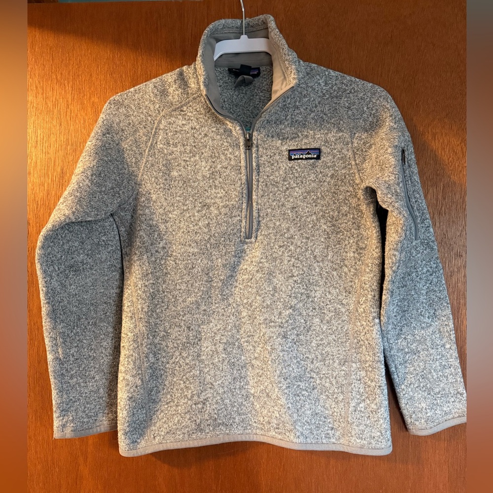 Patagonia Women's Zip-Up Sweater in Gray